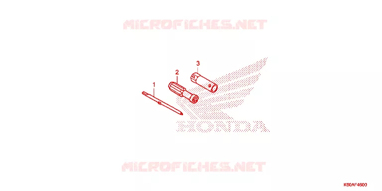 OUTIL Honda SCOOTER 125 CLICK 2021  ACB125CBTM