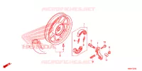ROUE ARRIERE pour Honda CLICK 125 de 2024