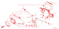 GUIDON   CARENAGE pour Honda GIORNO 125 ABS de 2024
