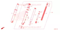 FOURCHE pour Honda GIORNO 125 ABS de 2024