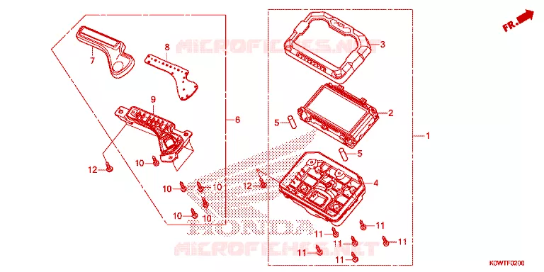 COMPTEUR Honda SCOOTER 150 ADV 2023  ADV150AM