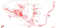 CORPS DE PAPILLON pour Honda WAVE 110 Front brake disk, Electric start, Casted wheels de 2019