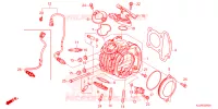 CULASSE pour Honda WAVE 110 Front brake disk, Electric start, Casted wheels 3TH de 2024