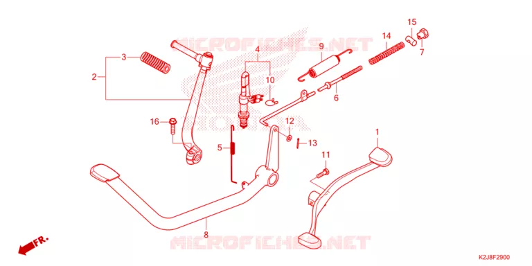 DEMARREUR Honda MOTO 110 WAVE 2021  AFS110MSFM