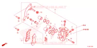 ETRIER DE FREIN AVANT pour Honda PCX 160 de 2023