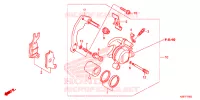 ETRIER DE FREIN AVANT pour Honda CLICK 150 de 2019