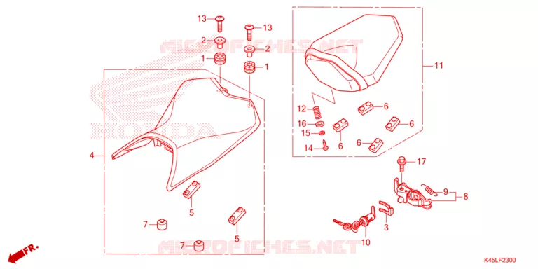 SELLE Honda MOTO 150 CBR 2021  CBR150RAM_CA