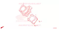 CYLINDRE pour Honda CBR 150 R ABS de 2023