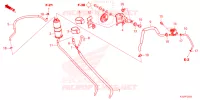 SYSTÈME DE RECYCLAGE DES GAZ pour Honda CBR 150 R ABS de 2023