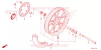ROUE AVANT pour Honda CBR 150 R ABS de 2024