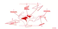 AUTOCOLLANTS pour Honda CBR 150 R de 2011