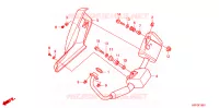 SILENCIEUX D'ECHAPPEMENT pour Honda CBR 150 R de 2011