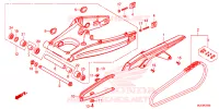 BRAS OSCILLANT pour Honda CBR 650 F ABS de 2017