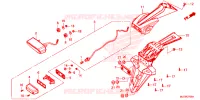 FEU ARRIERE pour Honda CBR 650 F ABS de 2017