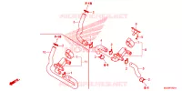 VALVE DE COMMANDE D'INJECTION D'AIR pour Honda CBR 650 F ABS de 2017