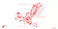 CADRE pour Honda SUPER CUB 125 de 2021