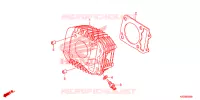 CYLINDRE pour Honda SUPER CUB 125 de 2021