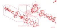 EMBRAYAGE UNIDIRECTIONNEL pour Honda SUPER CUB 125 de 2021