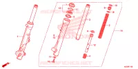 FOURCHE pour Honda SUPER CUB 125 de 2021