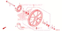 ROUE AVANT pour Honda SUPER CUB 125 de 2021