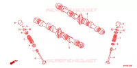 ARBRE A CAMES   SOUPAPE pour Honda CB 1300 SUPER FOUR ABS de 2012