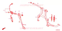 BEQUILLE pour Honda CB 1300 SUPER FOUR ABS de 2012