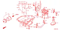 CARTER   POMPE   FILTRE A HUILE pour Honda CB 1300 SUPER FOUR ABS de 2012