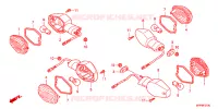 CLIGNOTANT pour Honda CB 1300 SUPER FOUR ABS de 2012