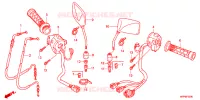 COMMODO   LEVIER   CABLE pour Honda CB 1300 SUPER FOUR ABS de 2012