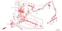 MAITRE CYLINDRE pour Honda CB 1300 SUPER FOUR ABS de 2012