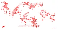 REPOSE PIED pour Honda CB 1300 SUPER FOUR ABS de 2012