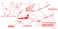 AUTOCOLLANTS pour Honda CB 1300 SUPER BOL DOR de 2012