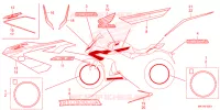 AUTOCOLLANTS pour Honda CR 650 R E-CLUTCH de 2024