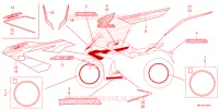 AUTOCOLLANTS pour Honda CR 650 R E-CLUTCH de 2024