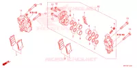 ETRIER DE FREIN AVANT pour Honda CR 650 R E-CLUTCH de 2024