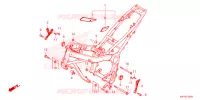 CADRE pour Honda CR 650 R E-CLUTCH de 2024