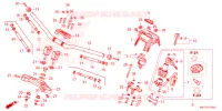 GUIDON pour Honda CR 650 R E-CLUTCH de 2024