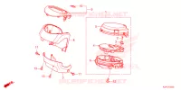 COMPTEUR pour Honda SCOOPY 110 PRESTIGE de 2024