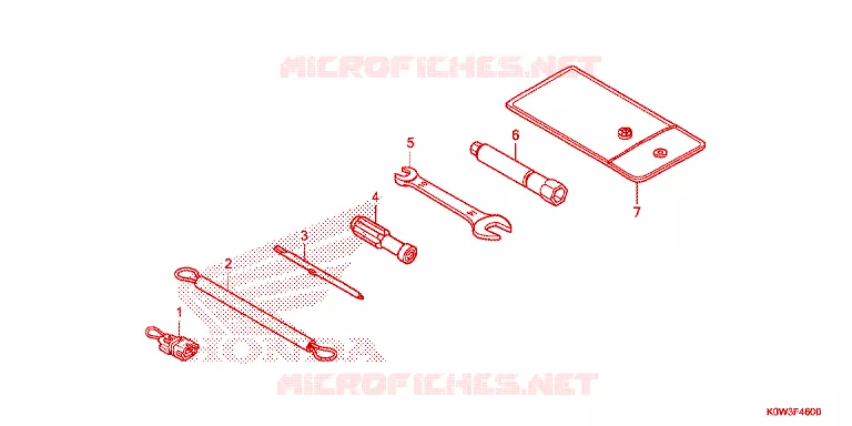 OUTIL Honda SCOOTER 150 ADV 2021  ADV150AM_2CA
