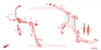 BEQUILLE pour Honda CB 1300 SUPER BOL DOR ABS de 2011
