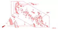 ETRIER DE FREIN AVANT GAUCHE pour Honda CB 1300 SUPER BOL DOR ABS de 2011