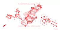 CADRE pour Honda SCOOPY 110 de 2015