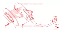 SILENCIEUX D'ECHAPPEMENT pour Honda SCOOPY 110 de 2015