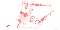 ARBRE A CAMES   SOUPAPE pour Honda SCOOPY 110 ACTIVE BOY de 2015