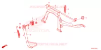 BEQUILLE pour Honda ADV 160 de 2025