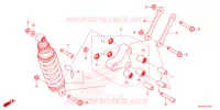 AMORTISSEUR ARRIERE pour Honda CBR 500 R ABS de 2024