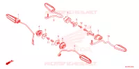 CLIGNOTANT pour Honda CBR 500 R ABS de 2024