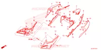 COUVERCLES LATERAUX   ARRIERES pour Honda CBR 500 R ABS de 2024