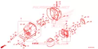 FILTRE A AIR pour Honda CBR 500 R ABS de 2024