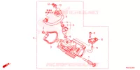 CORPS DE PAPILLON pour Honda CRF 250 RX de 2025